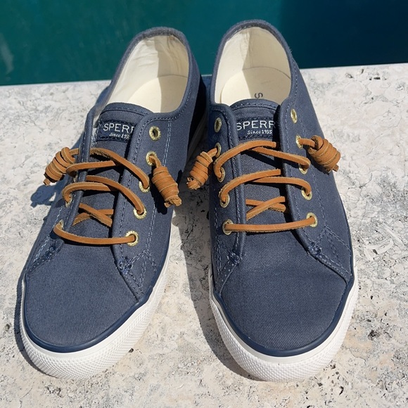 Sperry Shoes - Sperry Women’s Top-Sider Seacoast Navy STS90550